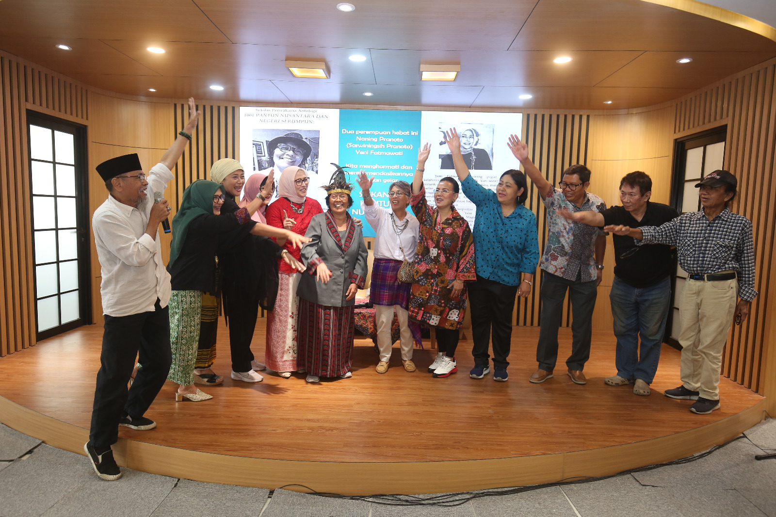 Launching Buku Pantun UNESCO